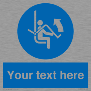 Custom Mandatory: Open safety bar of chairlift